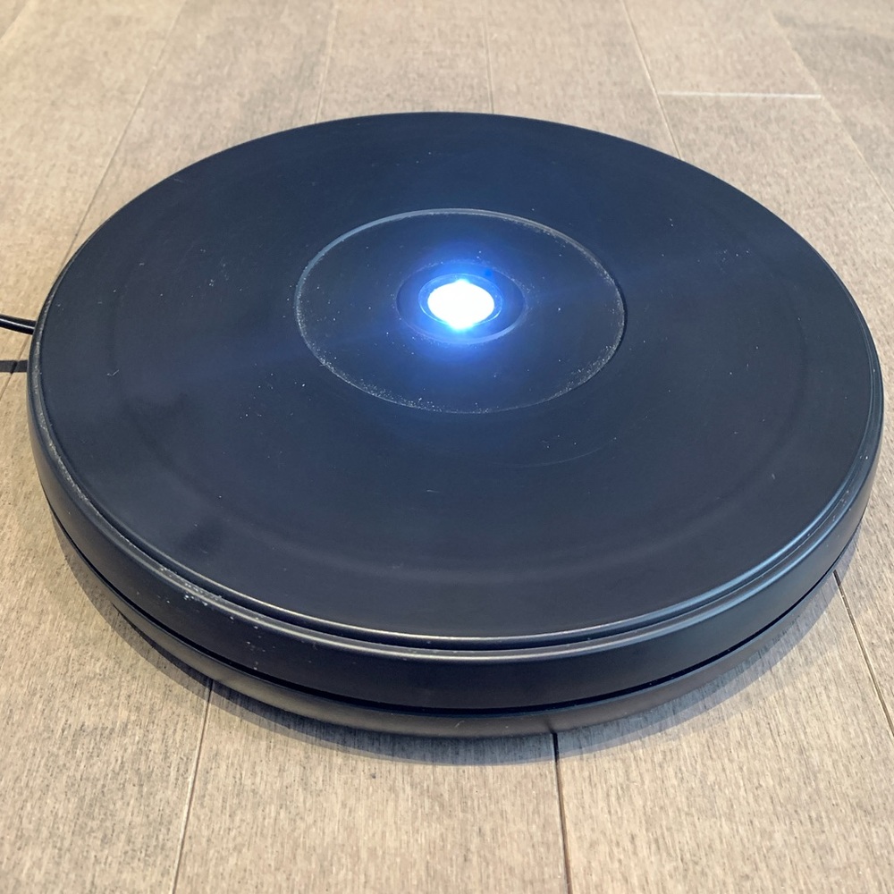 360° Electric Rotating Display Stand Turntable with LED Light - Picture 3 of 8
